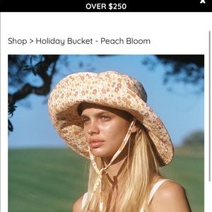 Swaps or sale- Lack of color holiday bucket hat floral UFT rare